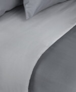 Παπλωματοθήκη Paloma υπέρδιπλη βαμβάκι polyester σε διχρωμία γκρι ανοιχτό-γκρι σκούρο - Image 4