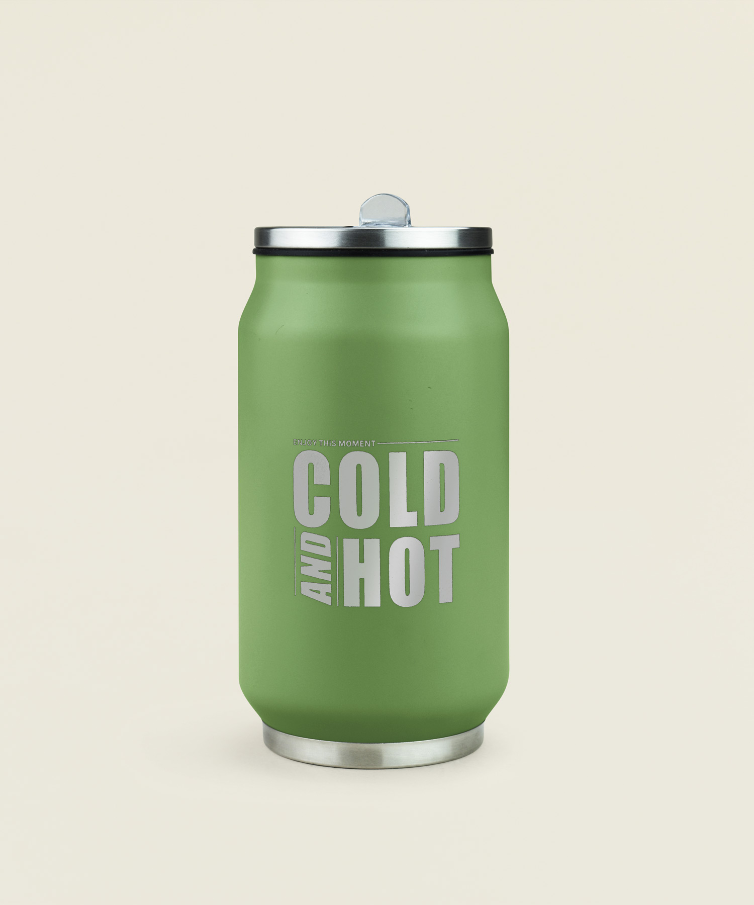 1102699 Θερμός ποτήρι Cold&Hot 330ml σε πράσινο χρώμα - Image 1