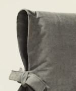Κρεβάτι Hypnos υφασμάτινο king size 190-200Χ190/200εκ. σε καφέ χρώμα - Image 3