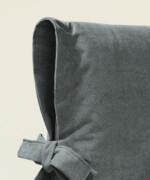 Κρεβάτι Hypnos 150-160Χ190/200εκ. υφασμάτινο διπλό σε γκρι χρώμα - Image 3