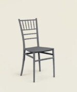 Καρέκλα Flik πλαστική σε ανθρακί χρώμα
