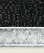 Χαλί διάδρομος Mink 75X140εκ. σε γκρι ασημί χρώμα - Image 4