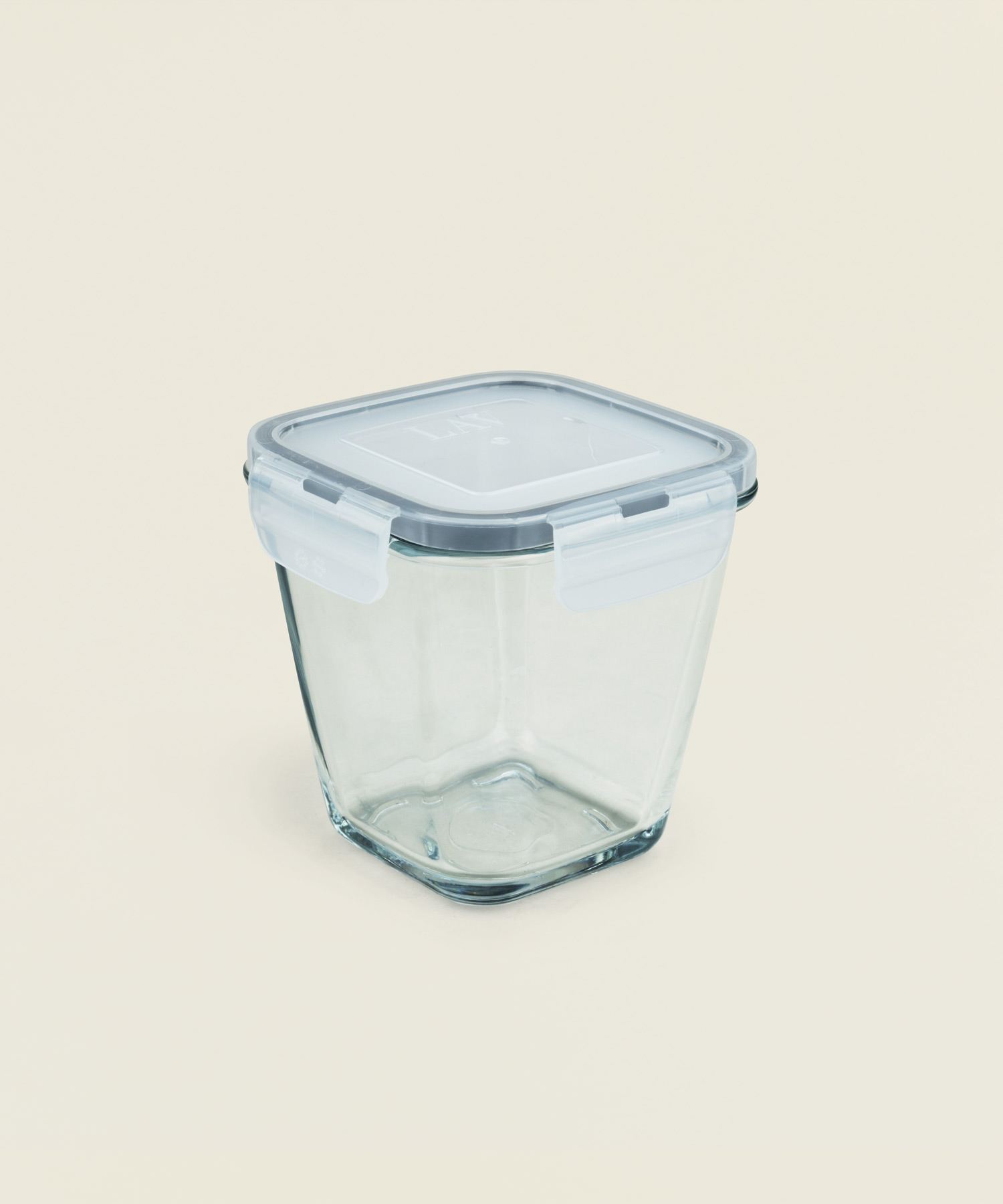 Φαγητοδοχείο Fresco γυάλινο τετράγωνο 700ml - Image 1