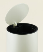 Κάδος μπάνιου μεταλλικός soft-close κρεμ ματ 5L - Image 3